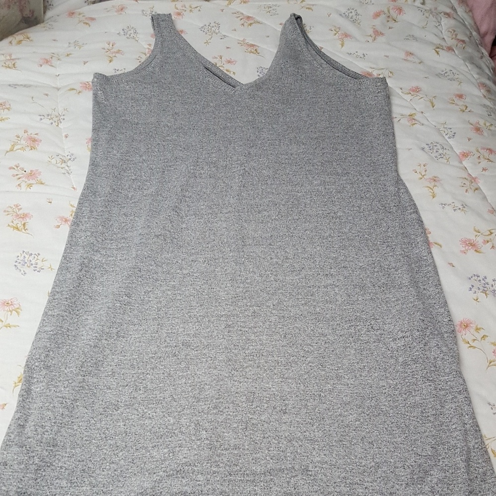 Knit Grey dress from The Gap.